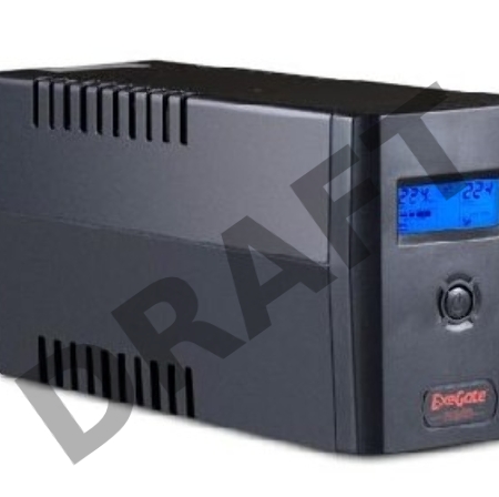 Источник бесперебойного питания ExeGate EP212515RUS Power Smart ULB-600 LCD <600VA, Black, 2 евророзетки, USB> Источник бесперебойного питания ExeGate EP212515RUS Power Smart ULB-600 LCD <600VA, Black, 2 евророзетки, USB>