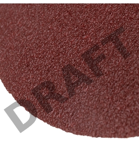 Диск абразивный на ворсовой основе на липучке, без отверстий, P 120, 125 мм, 10 шт. Kranz