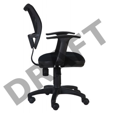 Кресло Бюрократ Ch-797AXSN 26-28 Кресло (спинка черная сетка, сиденье черное 26-28 Т-образные подлокотники)