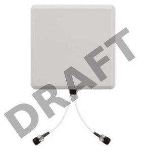 Антенна Zyxel (ANT1313) 2,4 ГГц 13 dBi направленная Wi-Fi антенна MIMO с двумя разъемами N-type для городской сети