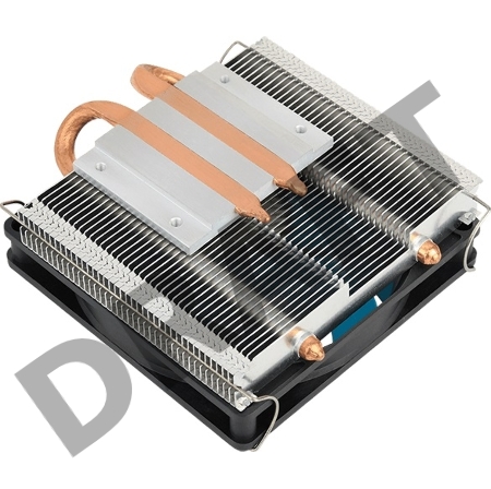 Кулер CPU Aerocool Verkho 2 Slim (универсальный, 105W, 18-27 dB, 1000-2300 rpm, 90мм, 4pin, медь+алюминий) RTL