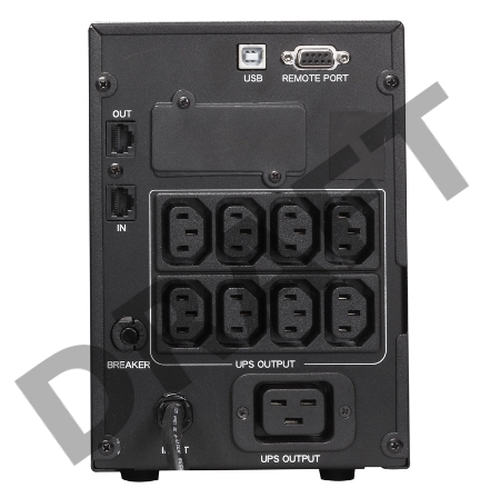 Источник бесперебойного питания Powercom Smart King Pro+ SPT-3000-II LCD 2400Вт 3000ВА черный