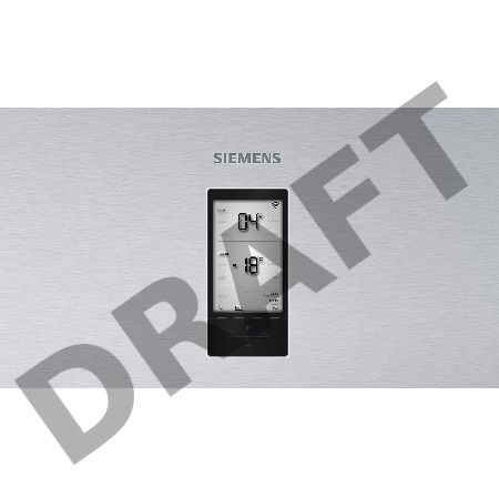 Отдельностоящий холодильник с морозильной камерой снизу SIEMENS KG86NAI30M iQ300