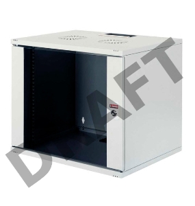 Шкаф коммутационный Lande NetBox Soho (LN-SH09U5460-LG-F0-1) настенный 9U 540x600мм пер.дв.стекл задн.дв.стал.лист несъемн.бок.пан. направл.под закл.гайки 80кг серый IP20 сталь