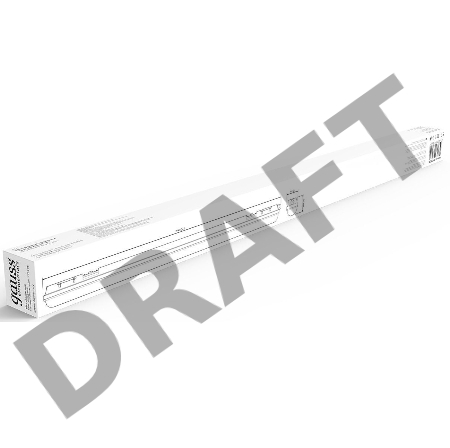 Светильник Gauss 864225236 36Вт 4000K серый