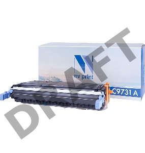 Картридж NV Print совместимый HP C9731A Cyan для LJ Color 5500/5550 (12000k)