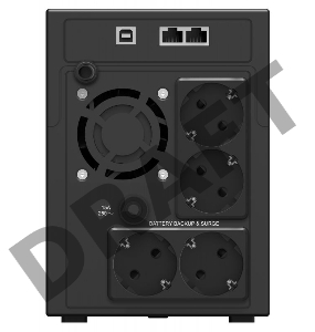 Источник бесперебойного питания Ippon Smart Power Pro II Euro 1200 720Вт 1200ВА черный