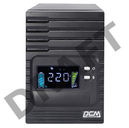 Источник бесперебойного питания Powercom Smart King Pro+ SPT-2000-II LCD 1600Вт 2000ВА черный