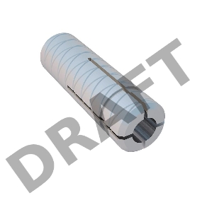 Анкер разрезной М8 латунь ANL8 КМ LO0817