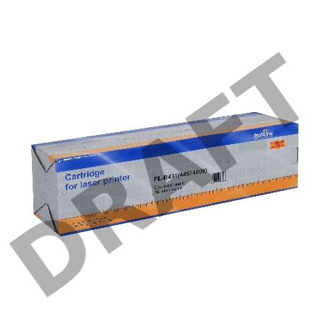 Картридж Тонер-туба  PL-44574906 для принтеров Oki B431/MB461/MB471/MB491 10000 копий ProfiLine