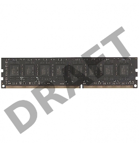Память AMD 4GB DDR3 1600MHz DIMM R3 Value Series Black R534G1601U1S-U Non-ECC, CL11, 1.5V, Retail