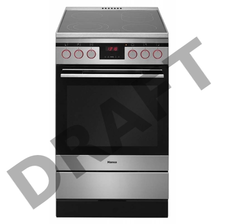 Плита электрическая Hansa FCCX58235 нержавеющая сталь