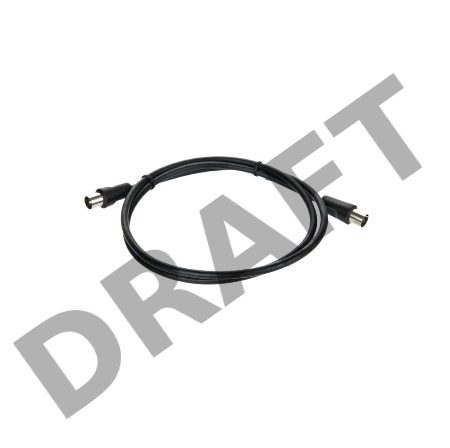 Кабель удлинительный антенный 9.5mm, 75Ом,ТВ-М-->ТВ-F, 1m, Telecom (TTV9501-1M)