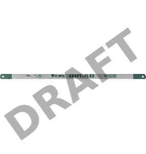 Полотно для ручной ножовки KRAFTOOL 15942-18-S10  kraft-flex по металлу bi-metal 18tpi 300мм 10шт