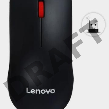 Мышка LENOVO USB OPTICAL WRL M120 PRO 1000DPI BLACK