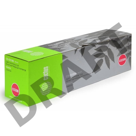 Тонер-картридж Cactus CS-O330BK для OKI C330/C530 чёрный 3500 страниц