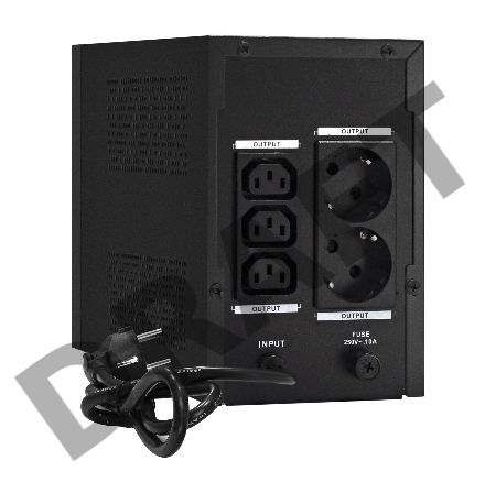 ИБП ExeGate EX292799RUS SpecialPro Smart LLB-1500.LCD.AVR.2SH.3C13 <1500VA/950W, LCD, AVR, 2*Schuko+3*C13, съемн.кабель, металлический корпус, Black>