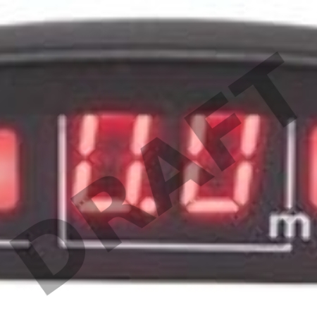 Парковочный Радар Sho-Me Y-2616N04 4 датчика 22мм черный