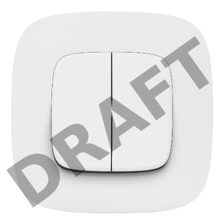 Выключатель двухклавишный 10А 2 Valena IN'MATIC. 50В. Безвинтовые зажимы Valena IN'MATIC. Выключатель двухклавишный 10А 250В. Безвинтовые зажимы