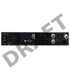 Источник бесперебойного питания Powercom Smart King RT SRT-2000A LCD 1800Вт 2000ВА черный