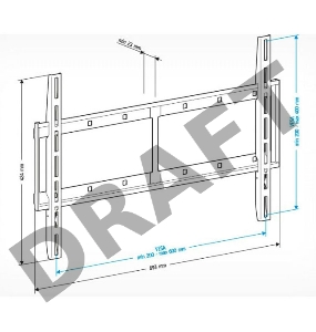 Кронштейн для телевизора Holder LCD-F6607 черный 42