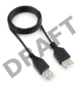 Кабель Гарнизон Кабель удлинитель USB 2.0, AM/AF, 1м, пакет (GCC-USB2-AMAF-1M)