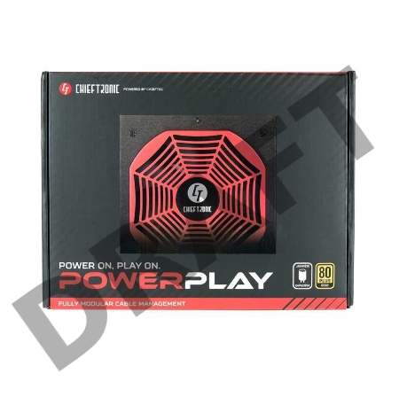Блок питания Chieftec CHIEFTRONIC PowerPlay GPU-650FC (ATX 2.3, 650W, 80 PLUS GOLD, Active PFC, 140mm fan, Full Cable Management, LLC design, Japanese capacitors) Retail