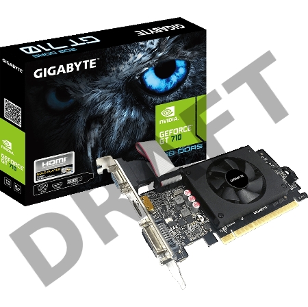 Видеокарта Gigabyte GT 710 2Gb GDDR5 GV-N710D5-2GIL