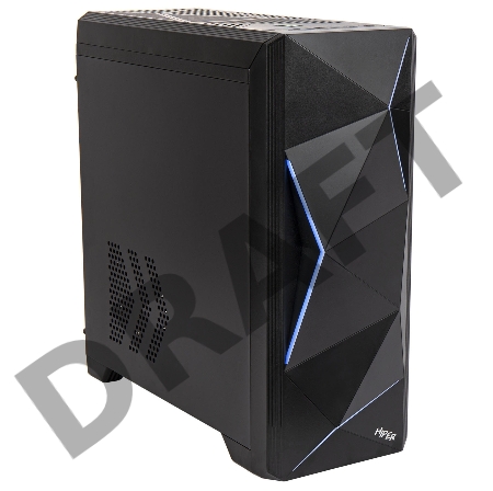 Корпус Hiper A68 черный без БП ATX 1x92mm 2xUSB2.0 1xUSB3.0 audio bott PSU