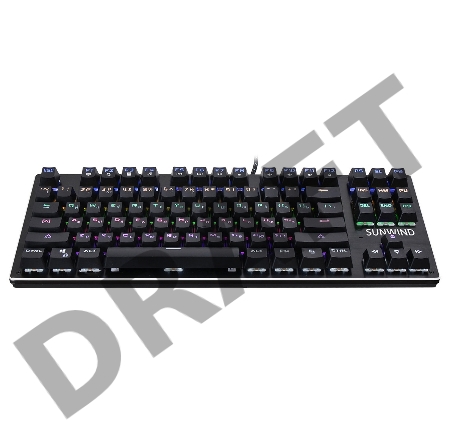 Клавиатура SUNWIND SW-K900G,  USB, черный [1422332]