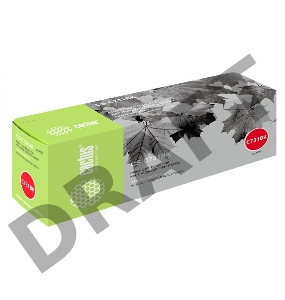 Тонер Картридж Cactus CS-C731BK черный для Canon LaserBase MF8230 i-Sensys/MF8280 i-Sensys (1600стр.)