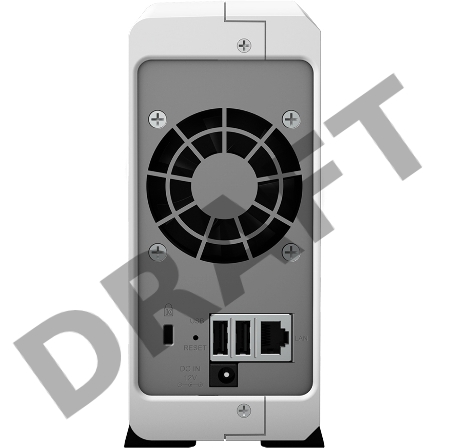 СХД настольное исполнение 1BAY NO HDD DS120J SYNOLOGY