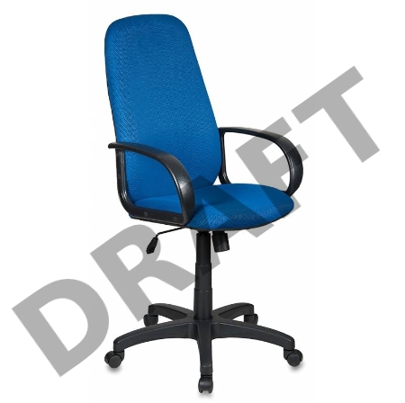 Кресло руководителя Бюрократ CH-808AXSN/TW-10 (синий TW-10))