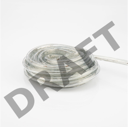 Дюралайт LED, свечение с динамикой (3W), 24 LED/м, белый, 6м