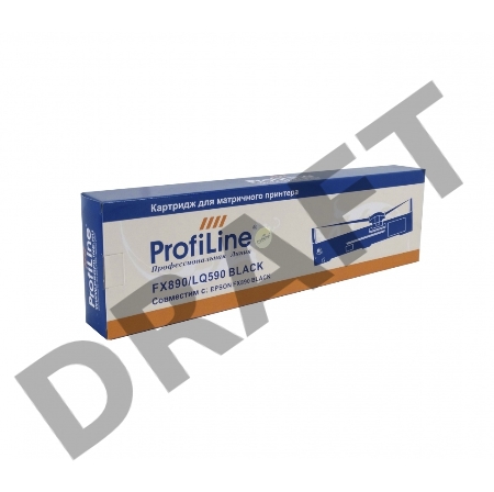 Картридж для принтеров Epson FX 890/LQ 590 Black ProfiLine