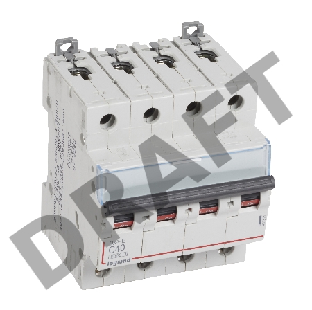 Автоматический выключатель DX3-E C40 4П 6000/6kA Автоматический выключатель DX3-E C40 4П 6000/6kA