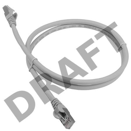Кабель Патч-корд Lanmaster FTP LAN-PC45/S6A-5.0-GY вилка RJ-45-вилка RJ-45 кат.6А 5м серый LSZH (уп.:1шт) Кабель Патч-корд Lanmaster FTP LAN-PC45/S6A-5.0-GY вилка RJ-45-вилка RJ-45 кат.6А 5м серый LSZH (уп.:1шт)