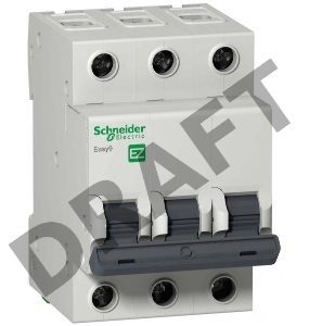 Выключатель автоматический модульный 3п C 16А 4.5кА EASY9 SchE EZ9F34316