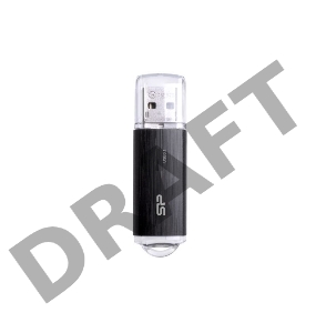 Флеш диск 64GB USB Drive <USB 3.0> Silicon Power Blaze B02 Black (SP064GBUF3B02V1K)