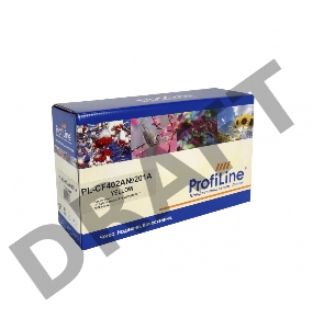 Картридж PL-CF402A №201A для принтеров HP Color LaserJet Pro M252/MFP277 1400 копий Yellow ProfiLine