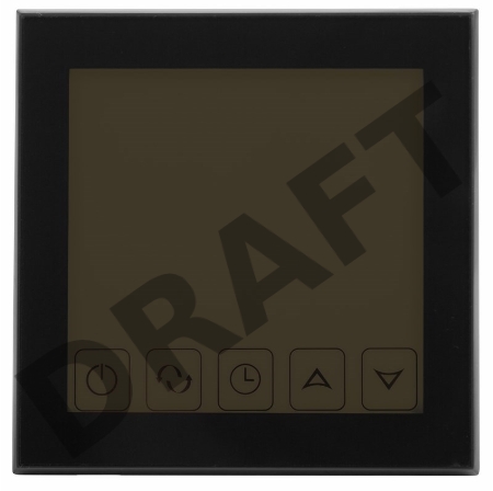 Терморегулятор сенсорный с автоматическим программированием REXANT, R200B, черный