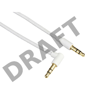 Кабель Hama 00173875 Jack 3.5 (m) Jack 3.5мм (m) 1м белый