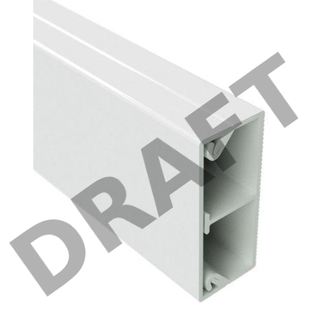 Кабель-канал 2-секц. 50х20 L2000 пластик TMC ДКС 00314