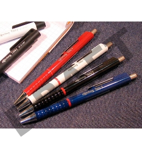 Ручка шариковая Rotring Tikky II черный цвет чернил синий