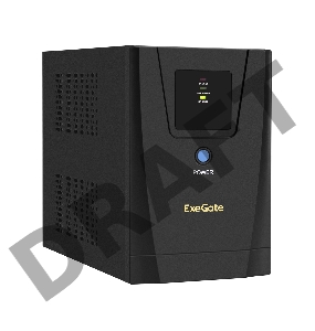 ИБП ExeGate EX292802RUS SpecialPro UNB-1600.LED.AVR.2SH.3C13.USB <1600VA/950W, LED, AVR, 2*Schuko+3*C13, USB,съемн.кабель, металлический корпус, Black>