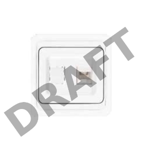 Розетка компьютерная 1-м СП Валери бел. UNIVersal В0035