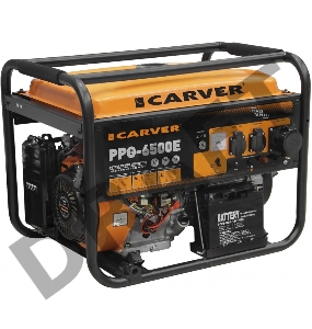 Генератор Carver PPG- 6500Е 9.6кВт