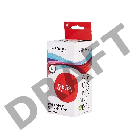 Чернила Sakura BT6000BK для Brother, черный, 7300 к., 140 мл.