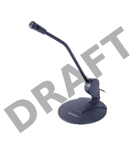 Микрофон Defender MIC-117 черный, кабель 1.8 м {Микрофон компьютерный} [64117]