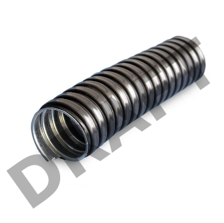 Металлорукав в ПВХ изоляции МРПИ НГ 20 d20мм без протяжки черн. (уп.50м) ЗЭТА zeta42227